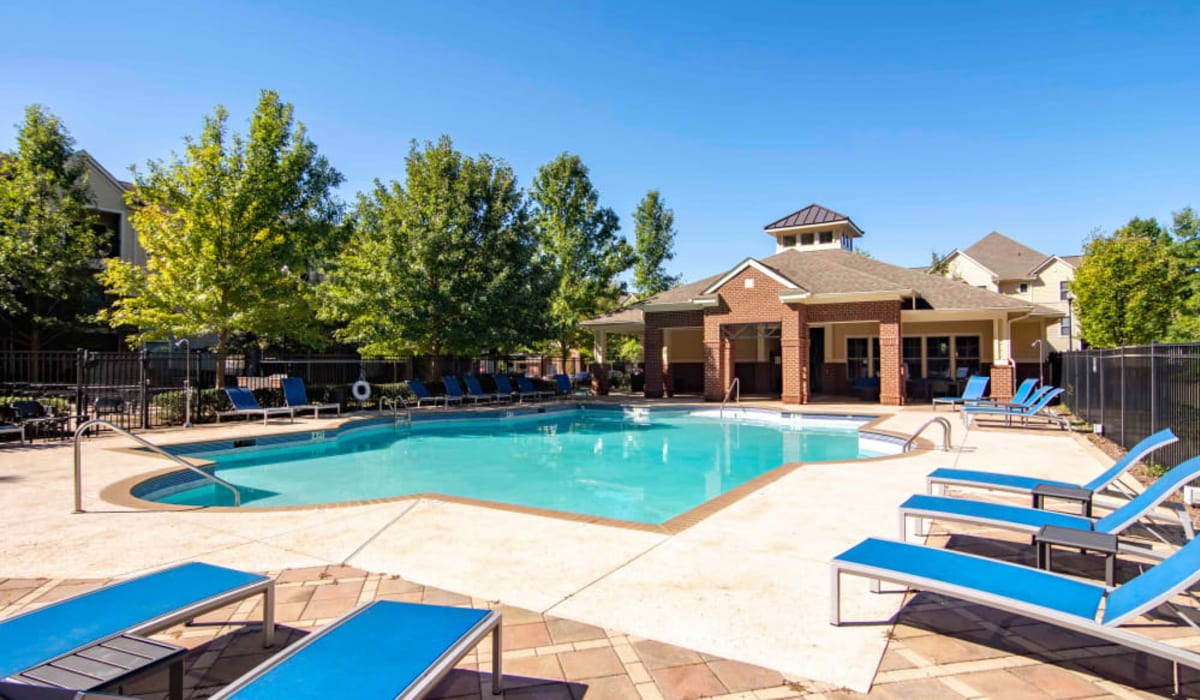 Outdoor pool at Landing Square in Atlanta, Georgia