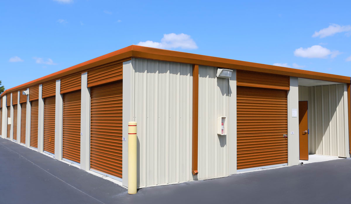 Exterior units at Friendly Self Storage in Gypsum, Colorado