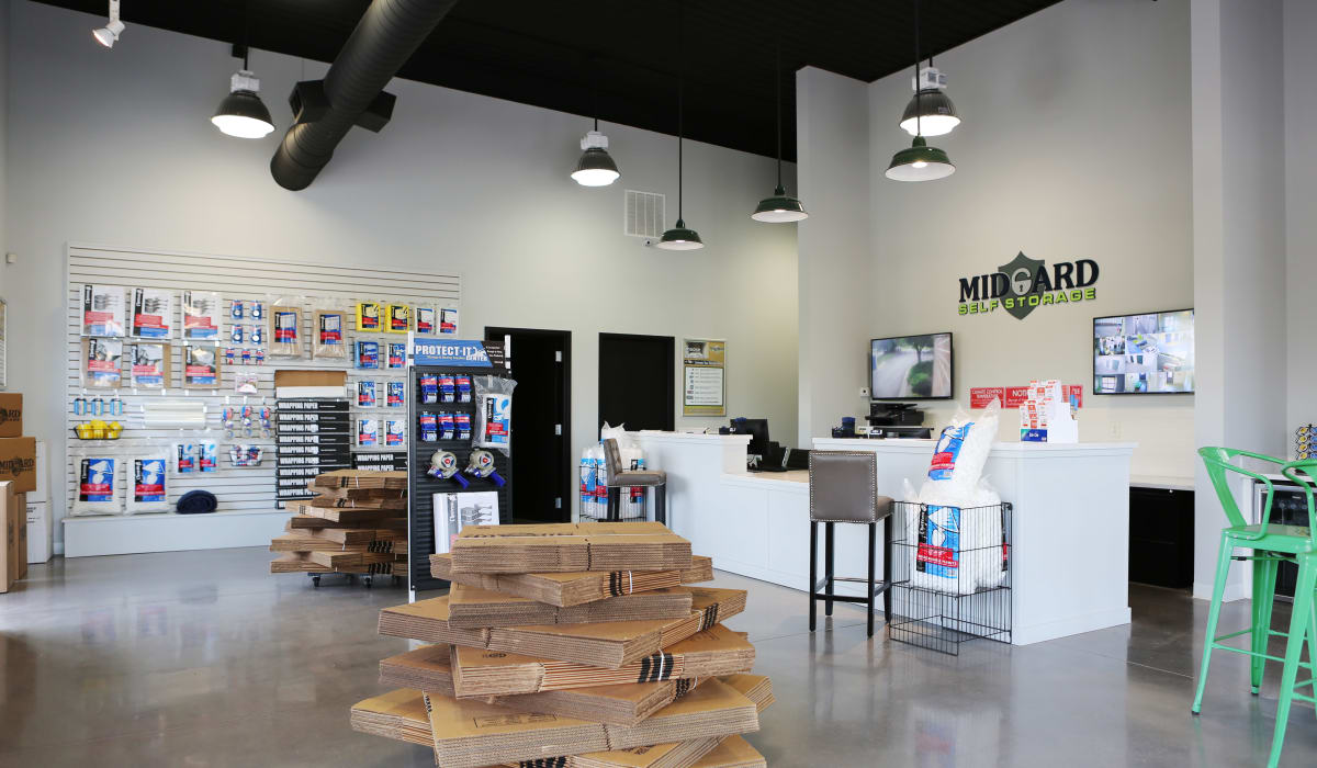 Office at Midgard Self Storage in Roswell, GA