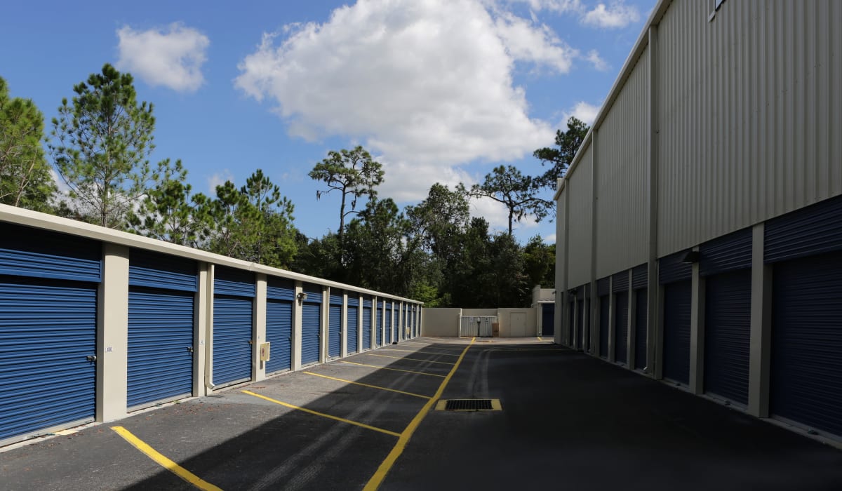 Exterior units. at Midgard Self Storage in Bradenton, FL