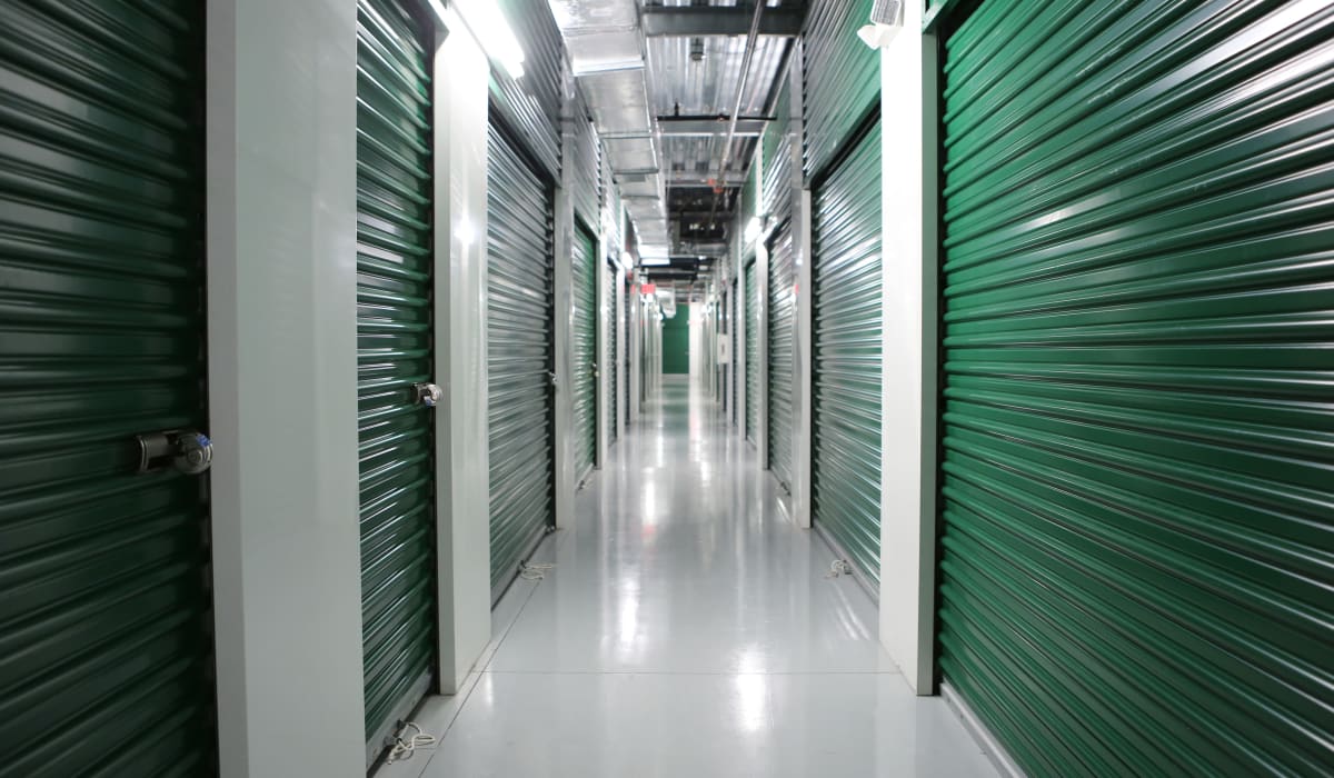 Interior units at Midgard Self Storage in Bradenton, FL