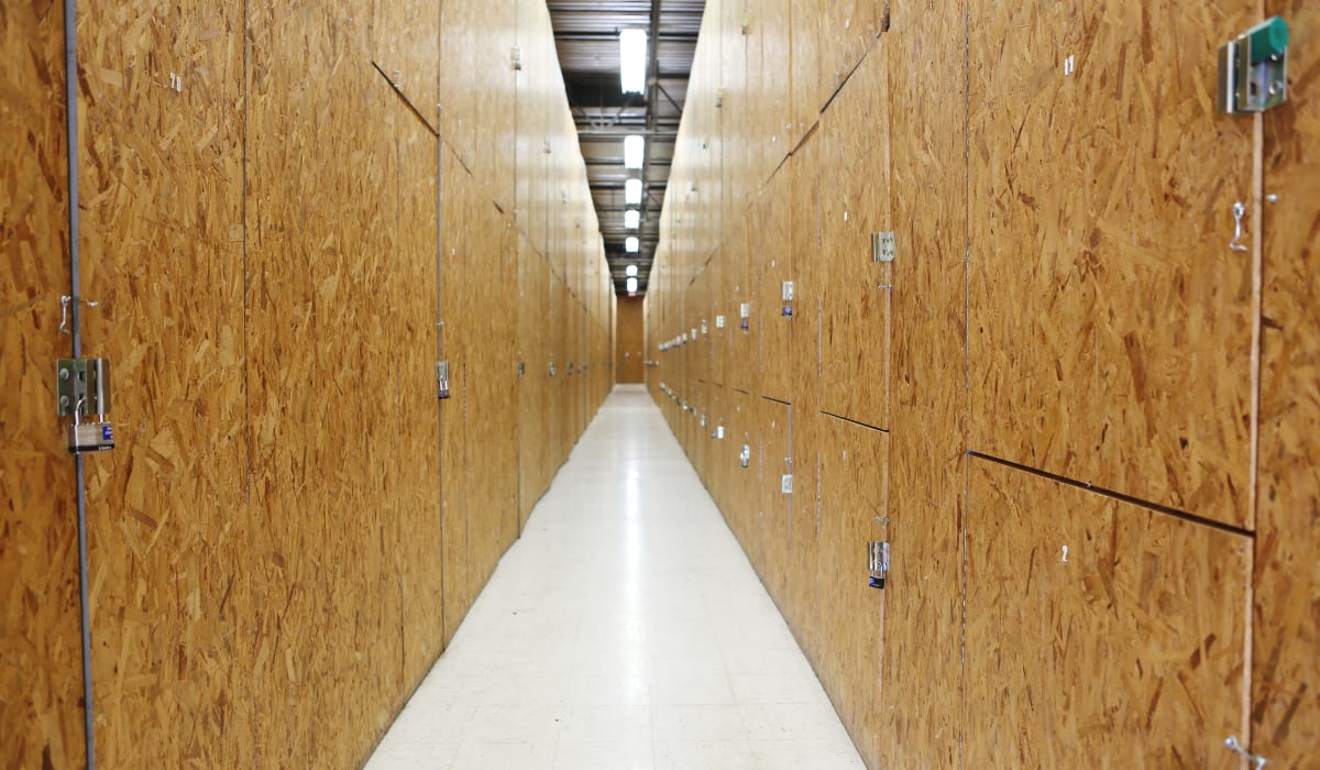 Construction for interior units at Jupiter Park Self Storage in Jupiter, FL