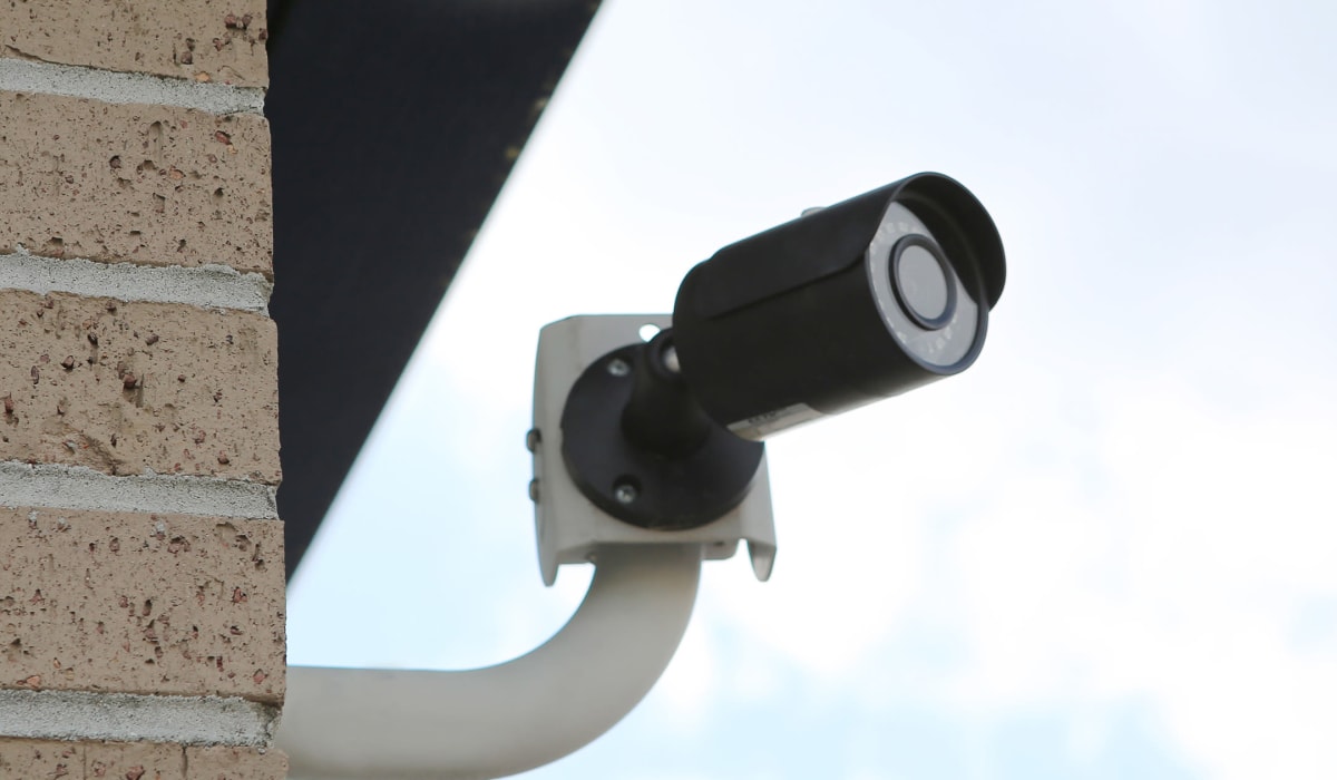 Video surveillance at Midgard Self Storage in Florence, Alabama
