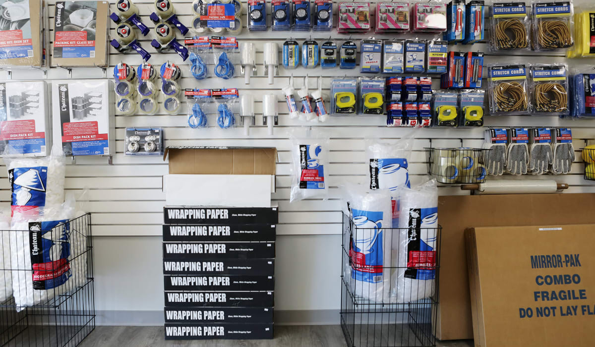 Packing and moving supplies available from Midgard Self Storage in Florence, Alabama