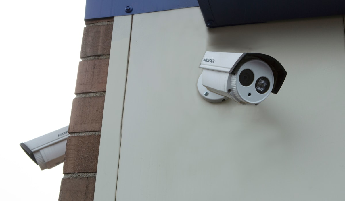 Security camera at Midgard Self Storage in Murfreesboro, TN