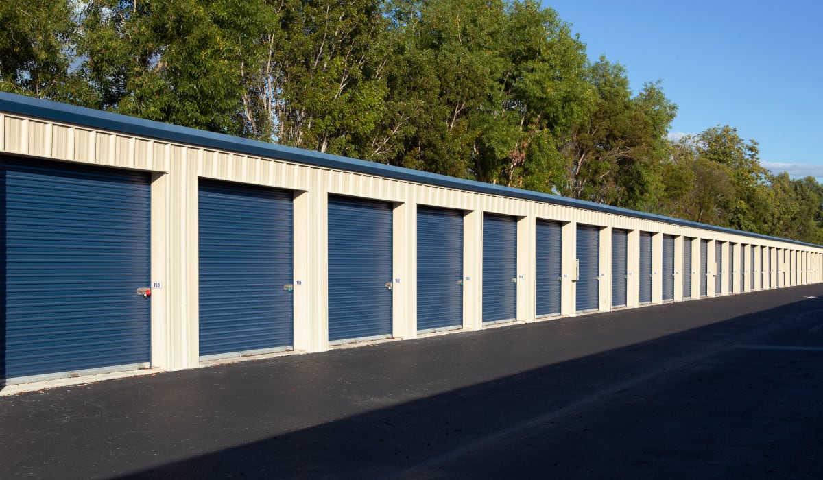 Storage units at Midgard Self Storage in Naples, FL