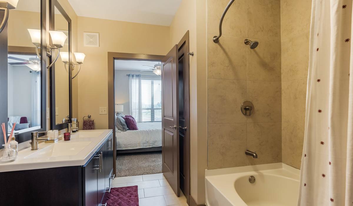 Bathroom at Latitude at Deerfield Crossing in Mason, Ohio
