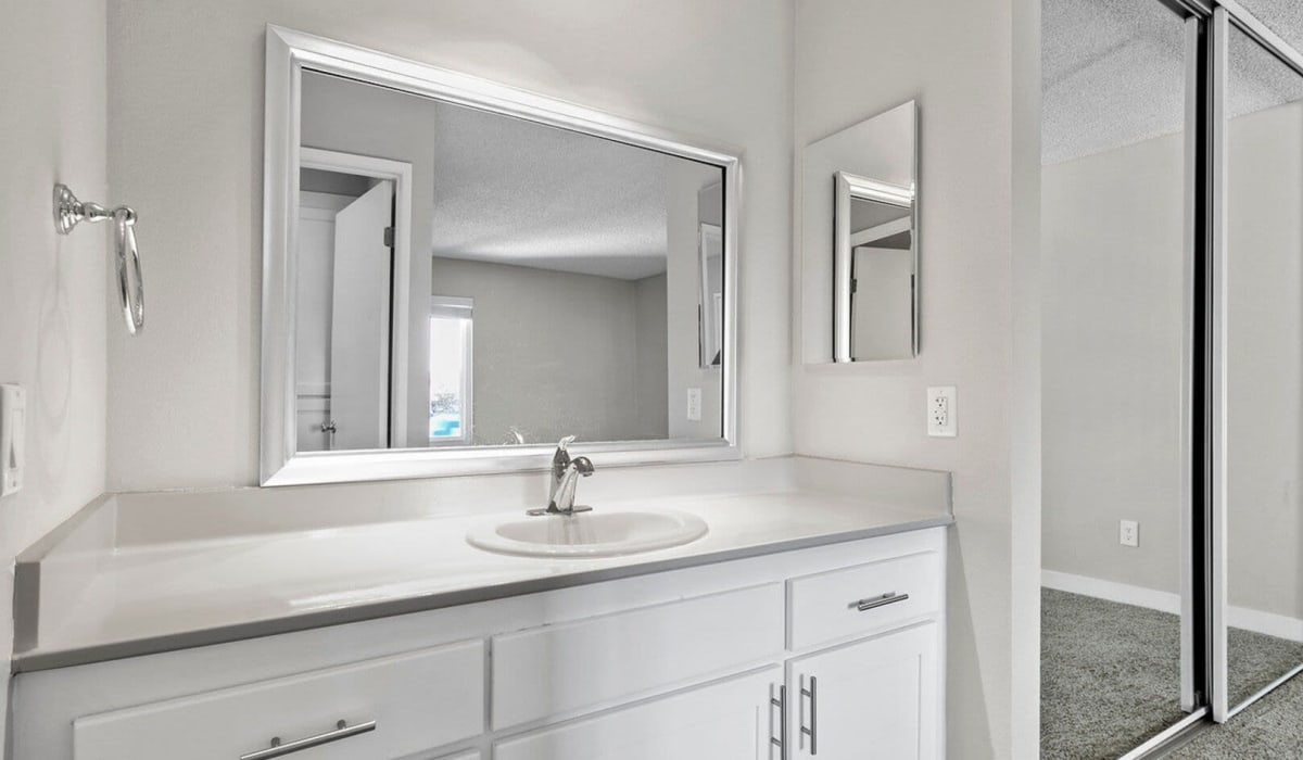 Beautiful bathroom amenities at Twelve31 in West Covina, California