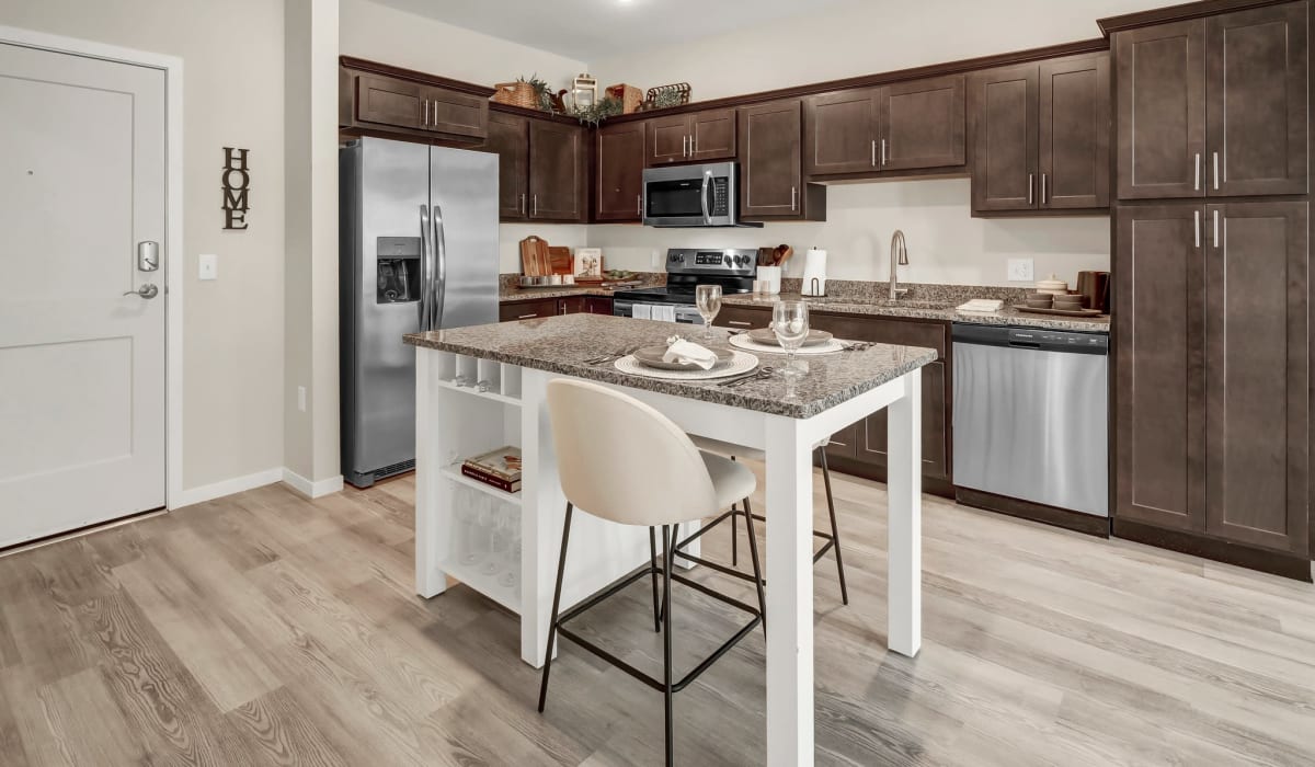 Anchor View Apartments offers a Kitchen in North St. Paul, Minnesota