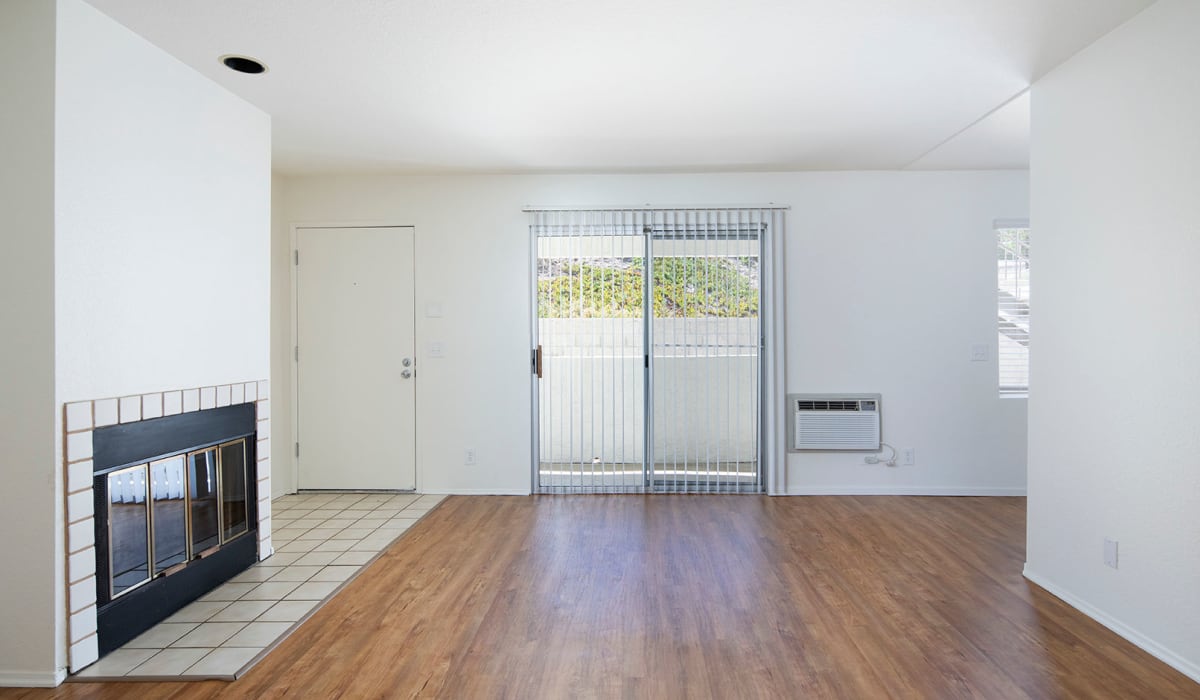 Living room at Jackson 23 Apartments in La Mesa, California