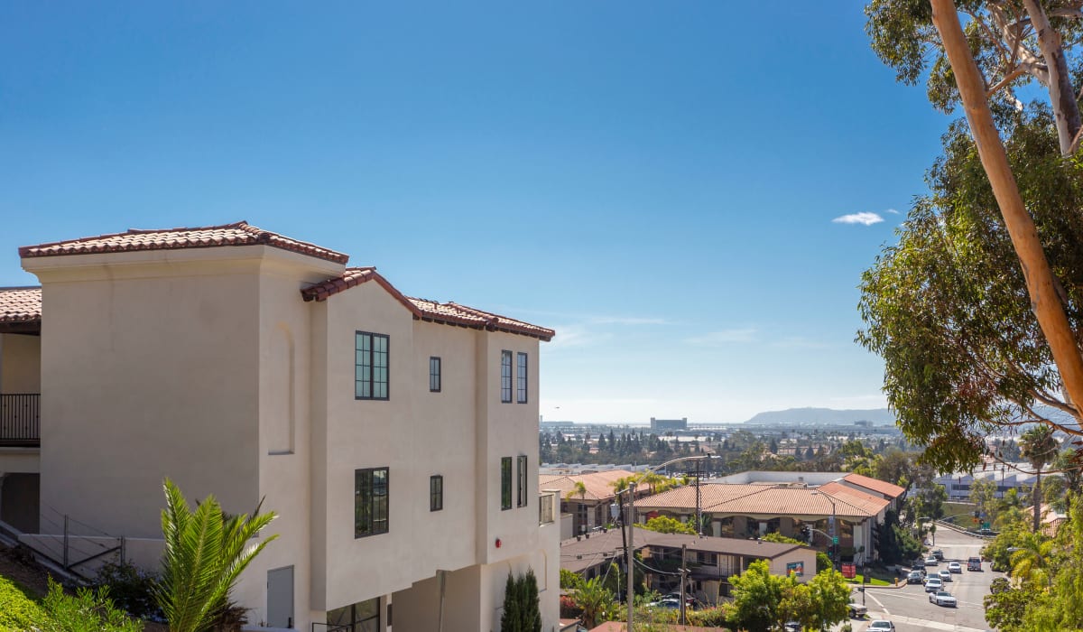 Beautiful views at Mission West Lofts in San Diego, California