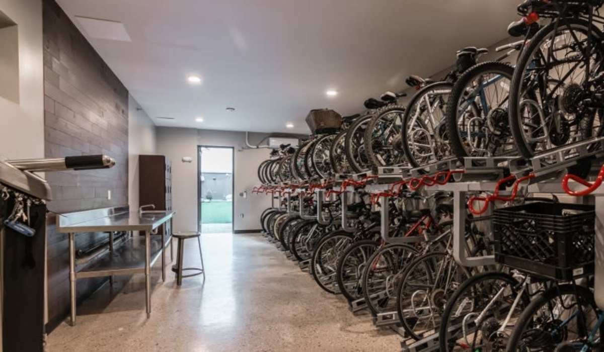 Bike room The Shay in Nashville, Tennessee