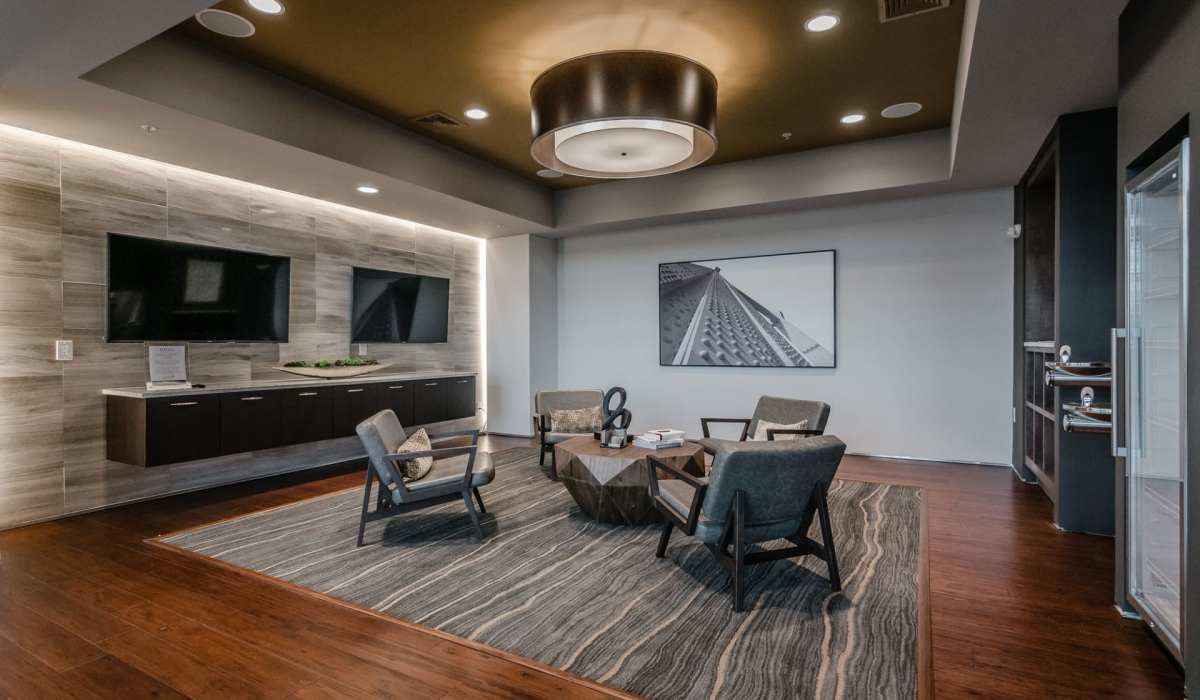 Lobby with seating The Shay in Nashville, Tennessee