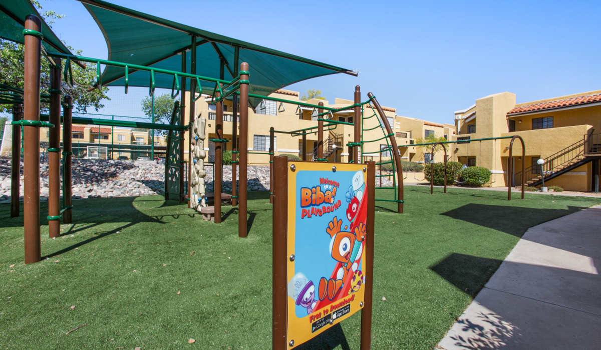 Kids playing area at Alterra in Tucson, Arizona