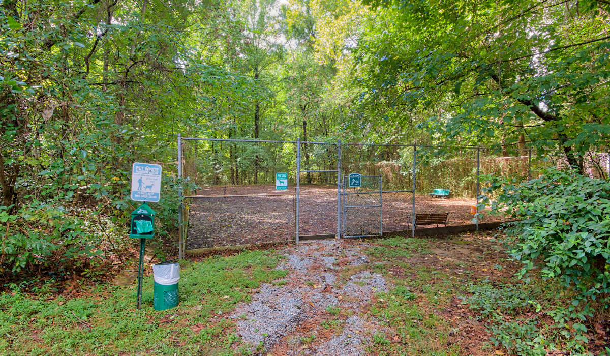 on-site dog park at Willow Oaks Apartments in Richmond, Virginia