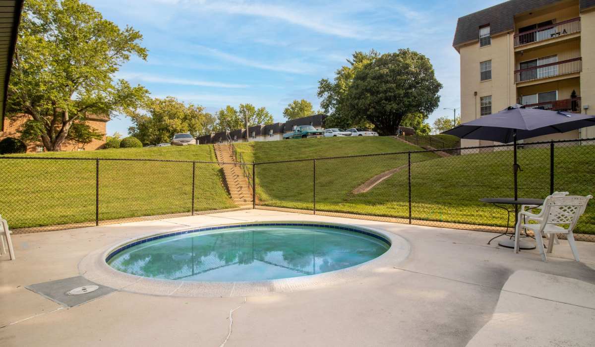hot tub at Willow Oaks Apartments in Richmond, Virginia