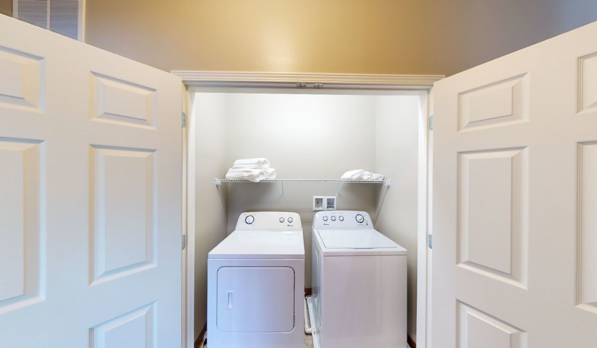 Laundry room at Park Lane South Apartments in Depew, New York