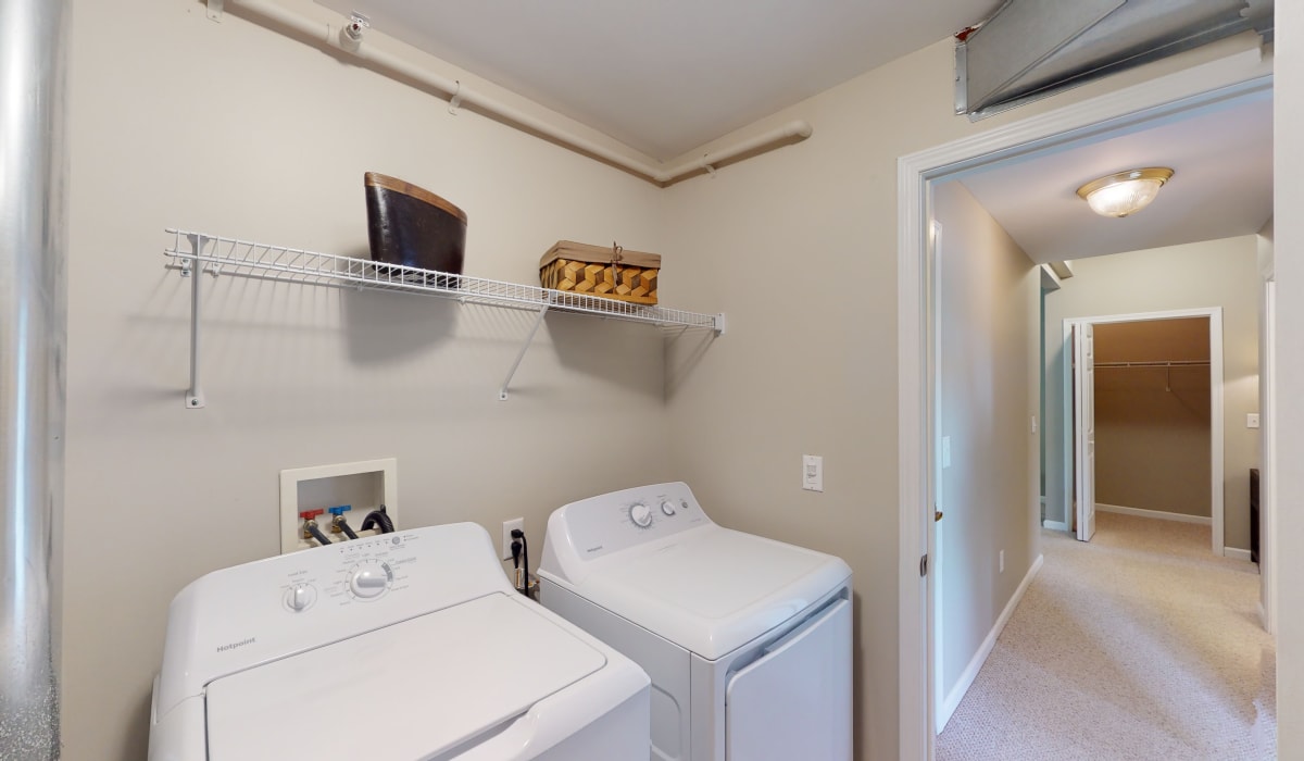 Full laundry room at Park Lane Apartments in Depew, New York