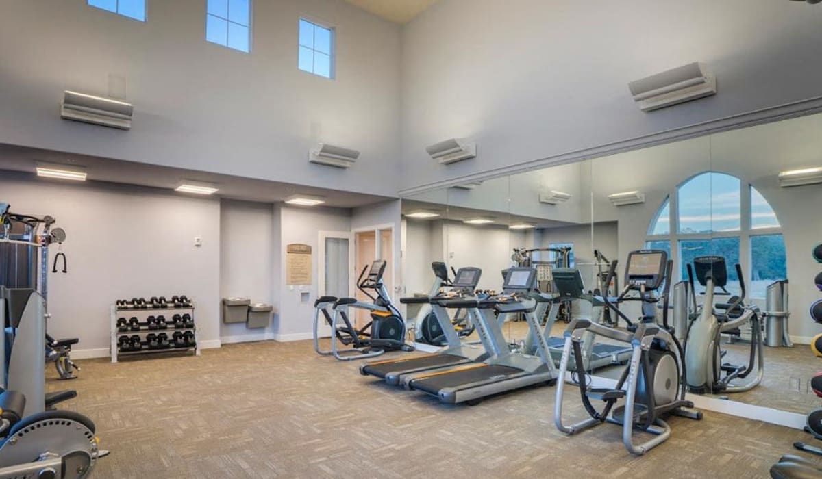 Fitness center at Pearl Creek in Roseville, California