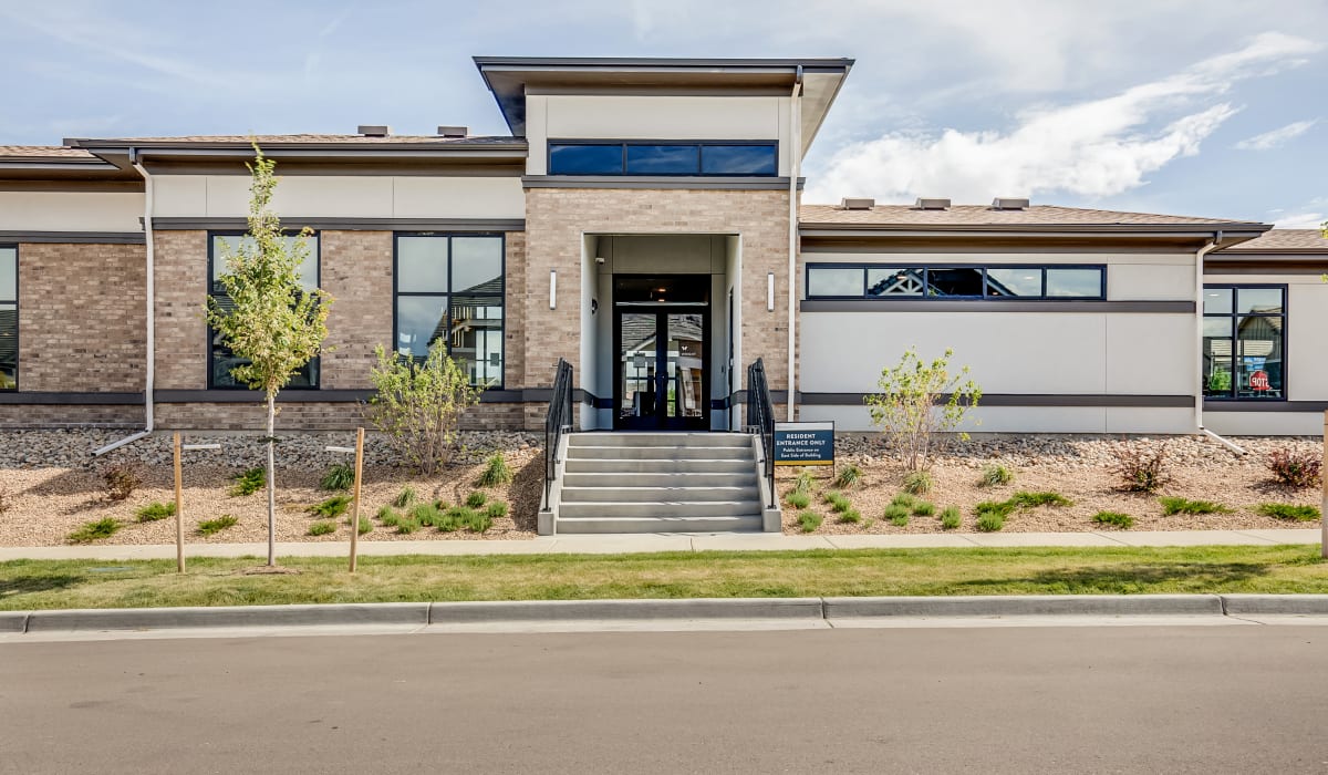 Leasing center at The Wright Apartments in Centennial, Colorado