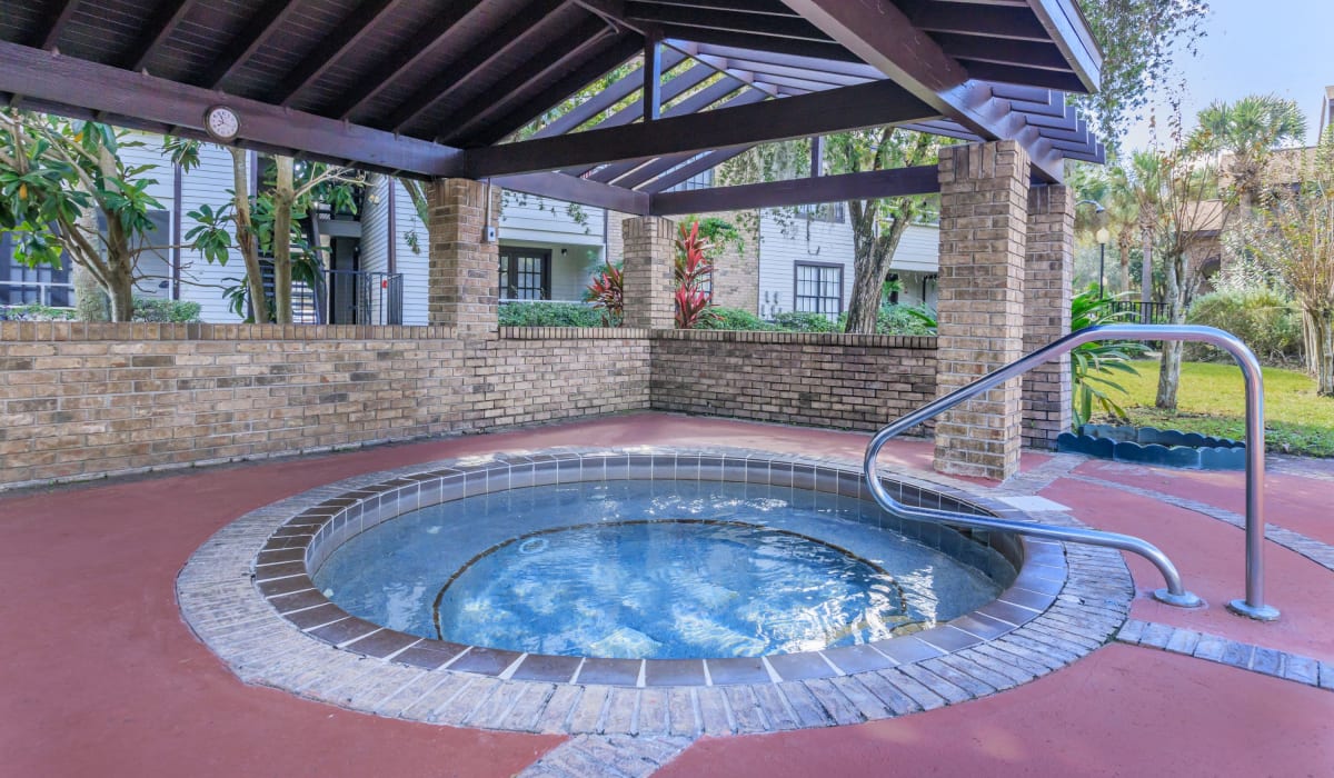 Hot tub at Millenium Cove in Orlando, Florida
