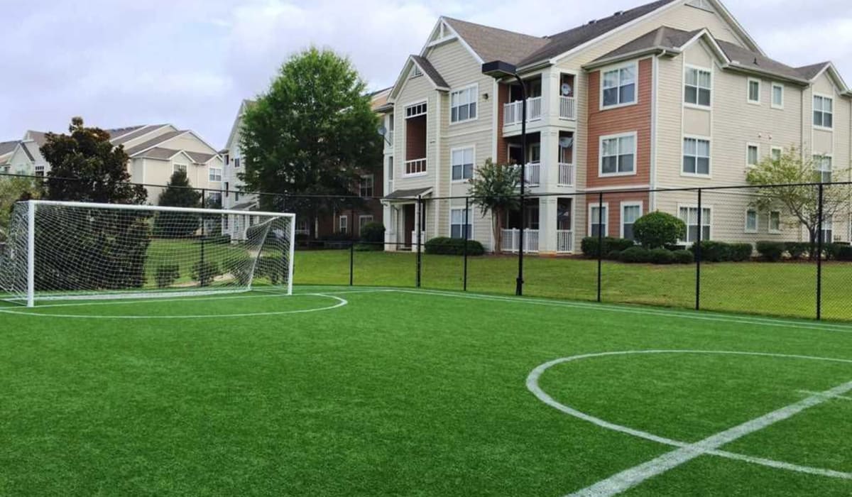 Soccer field at Belle Vista Apartments in Lithonia, Georgia