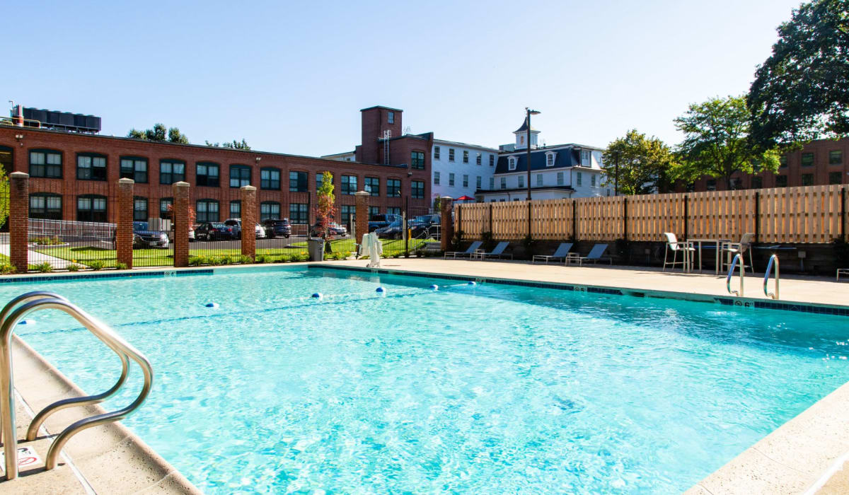Pool at The Falls at 124 Water in Leominster, Massachusetts