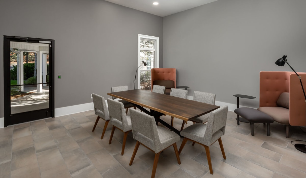 Conference room at Evergreen Commons in Union City, Georgia