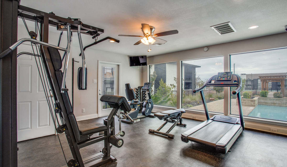 Gym at Decker Apartment Homes in Ft Worth, Texas