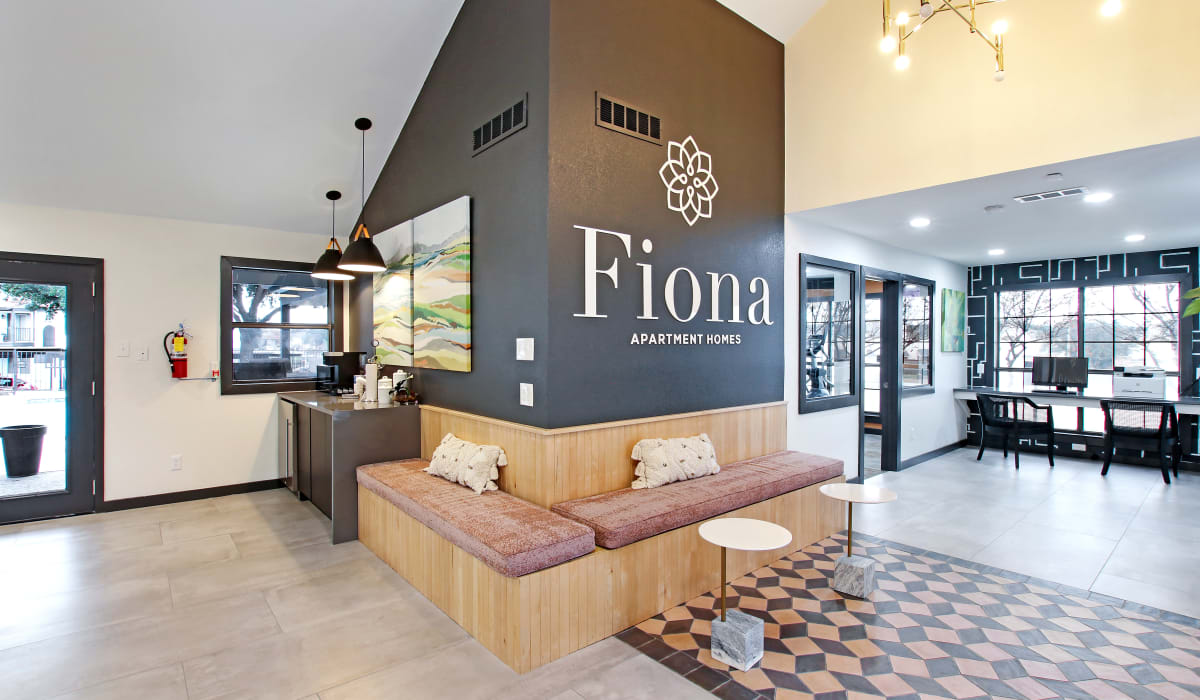 Clubhouse at Fiona Apartment Homes in Irving, Texas