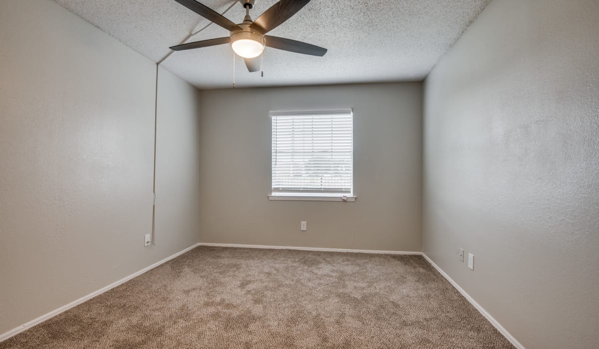 Ceiling fan in room at Hawke Apartment Homes in Irving, Texas