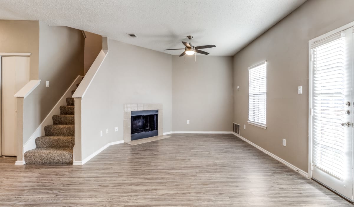 Modern floors at Knowlton Apartment Homes in Mesquite, Texas