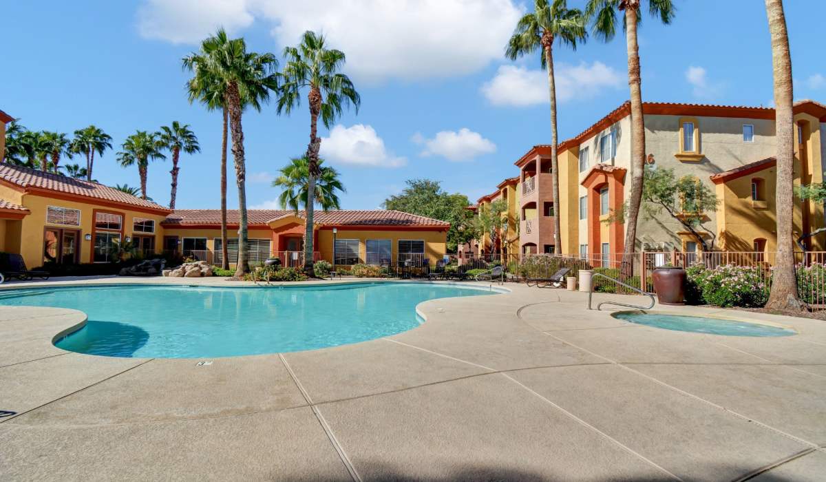 Large pool at La Serena at Toscana in Phoenix, Arizona