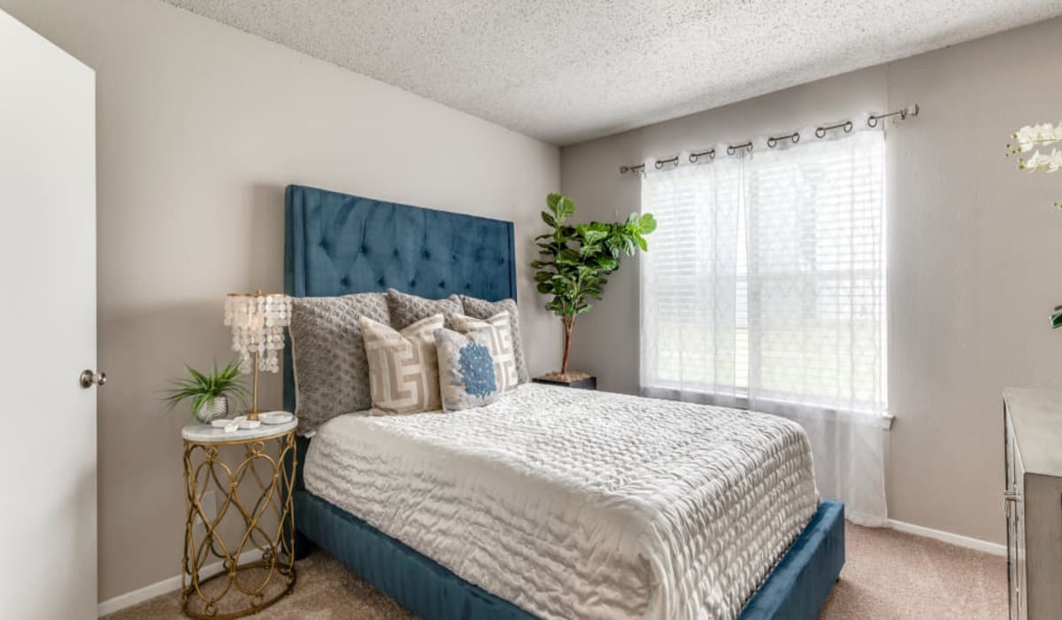 Spacious bedroom at  Emmitt Luxury Apartments in Haltom City, Texas
