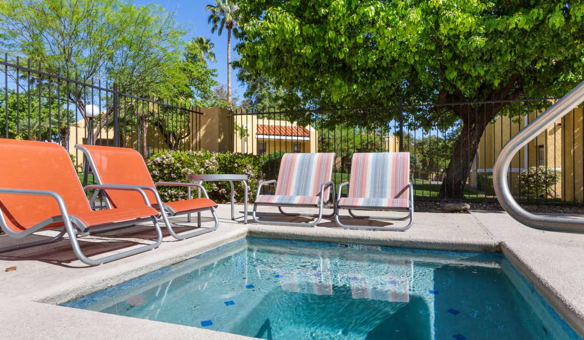 Swimming pool at Alterra in Tucson, Arizona