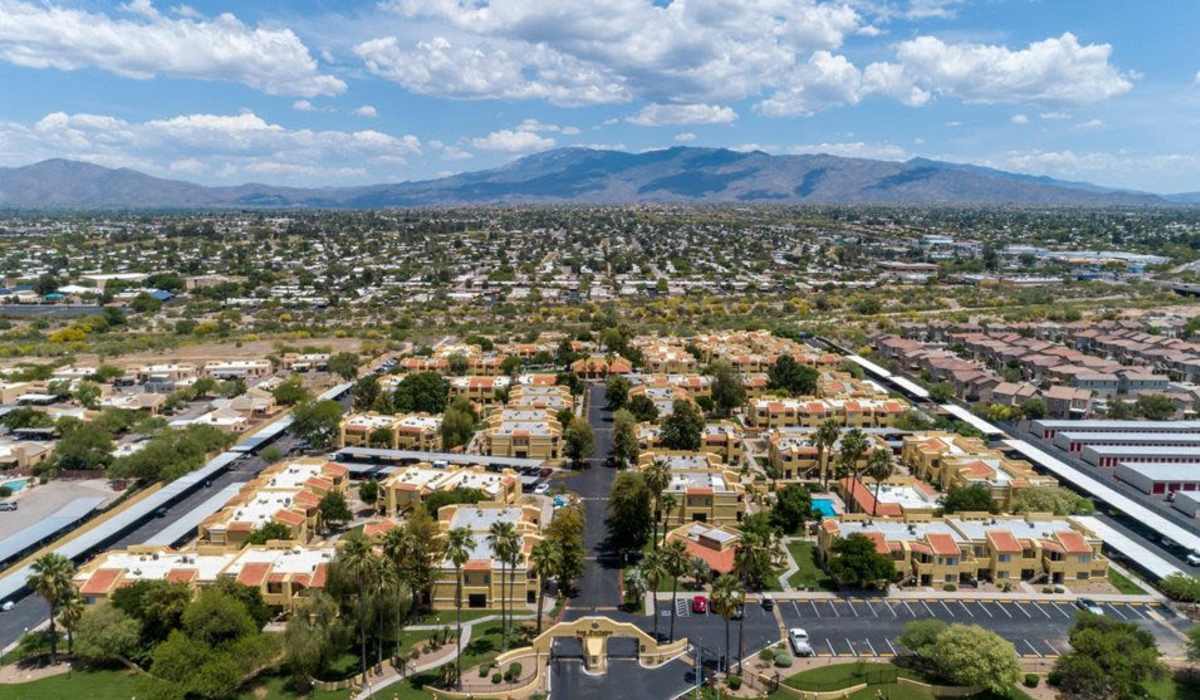 Ariel View of community at Alterra in Tucson, Arizona