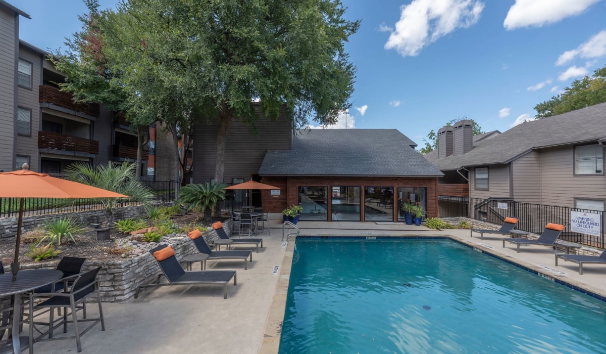 Outdoor pool at Grace Woods in Austin, Texas