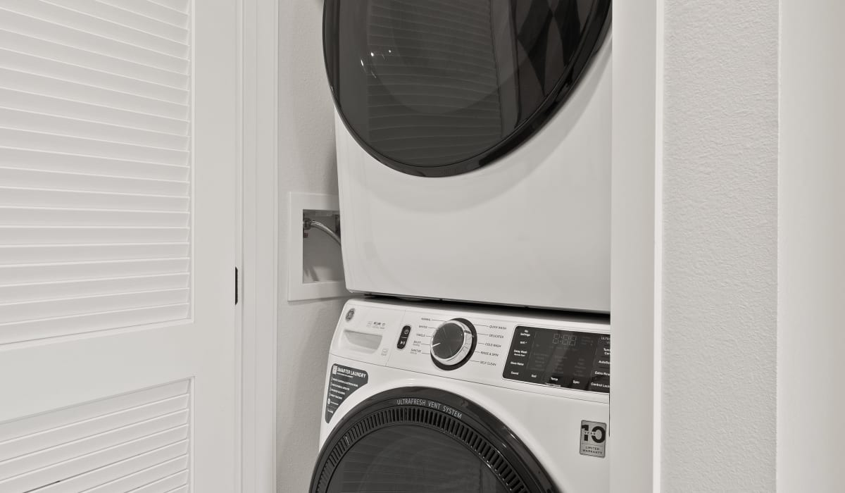 Washer and Dryer at Aster in Long Beach, California