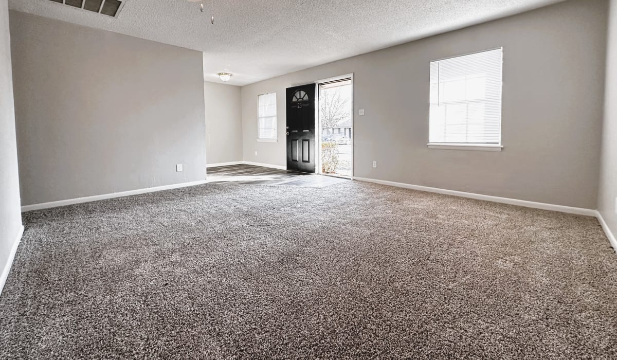 Unfurnished Living room at Paragon Apartments in Lawton, Oklahoma