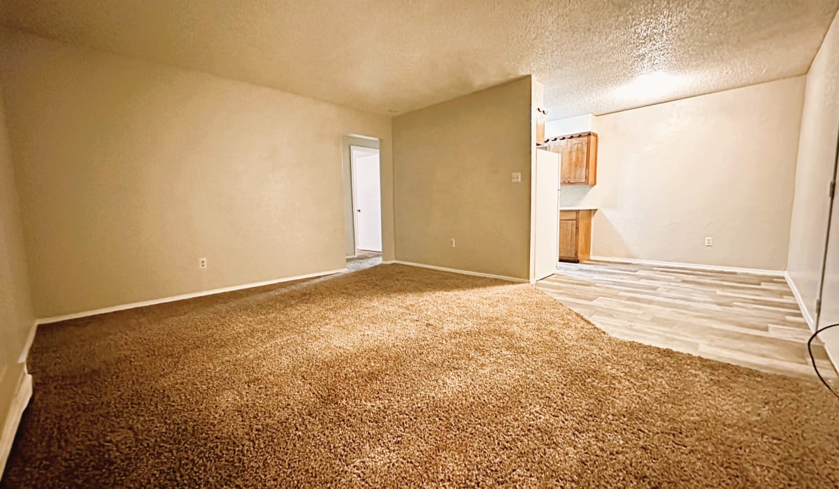 Unfurnished apartment at Regency Apartments in Lawton, Oklahoma