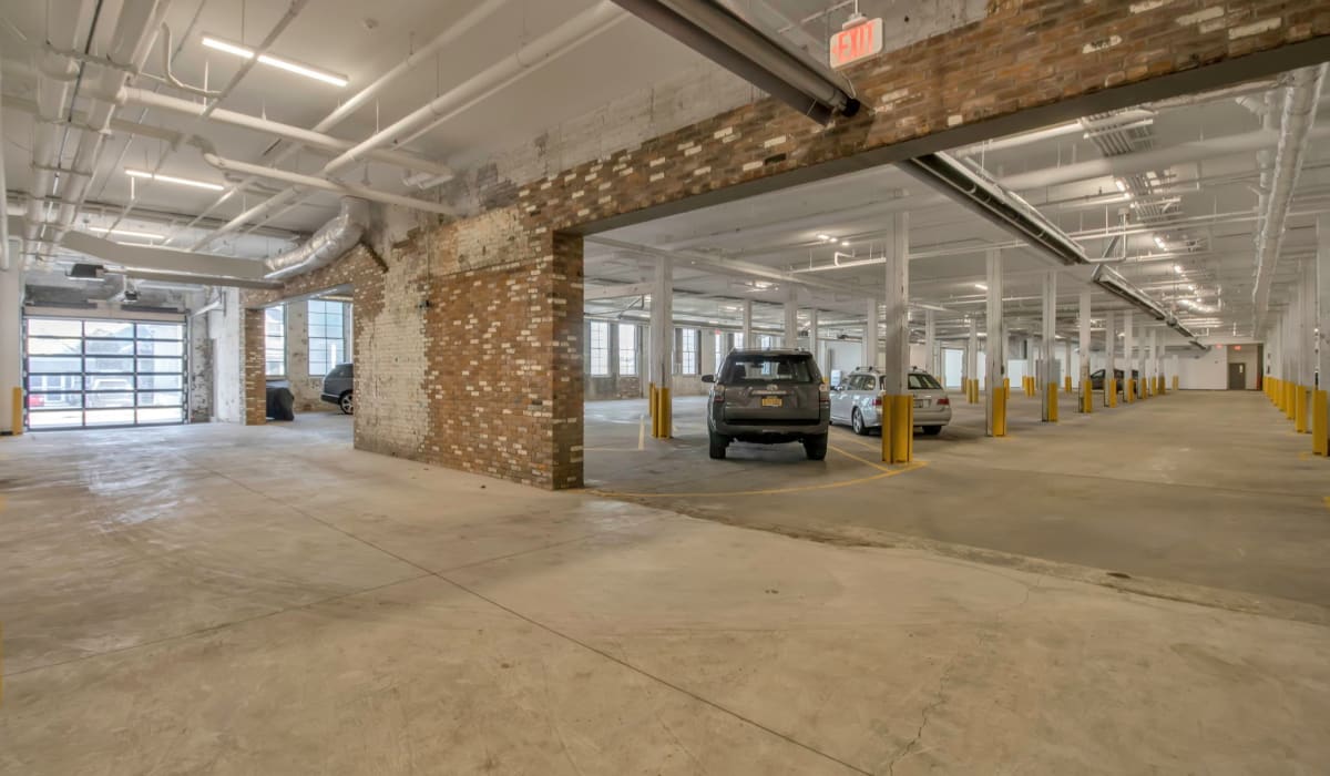 Indoor Parking at Barcalo Living in Buffalo, New York