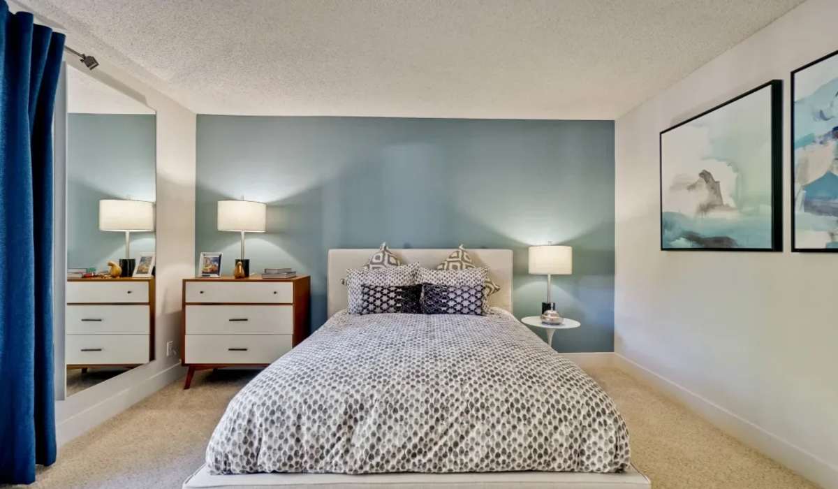 Bedroom at Villas Willow Glen in San Jose, California