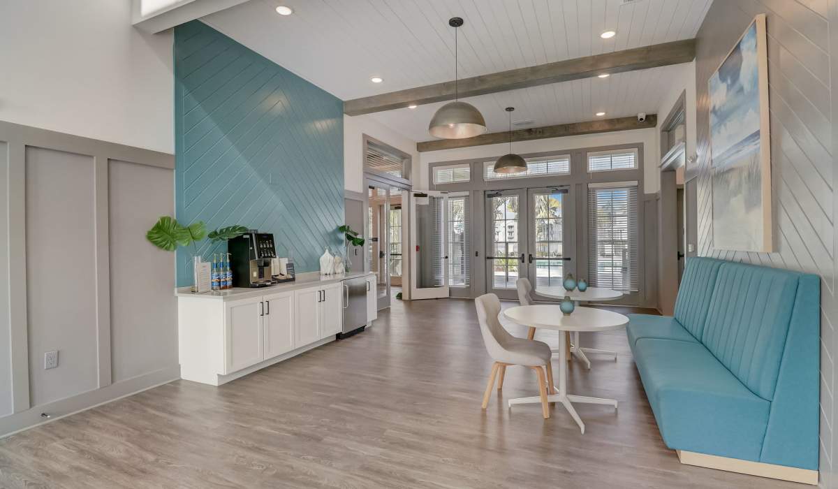 Clubhouse entrance at Seaton Preserve in Jacksonville, Florida