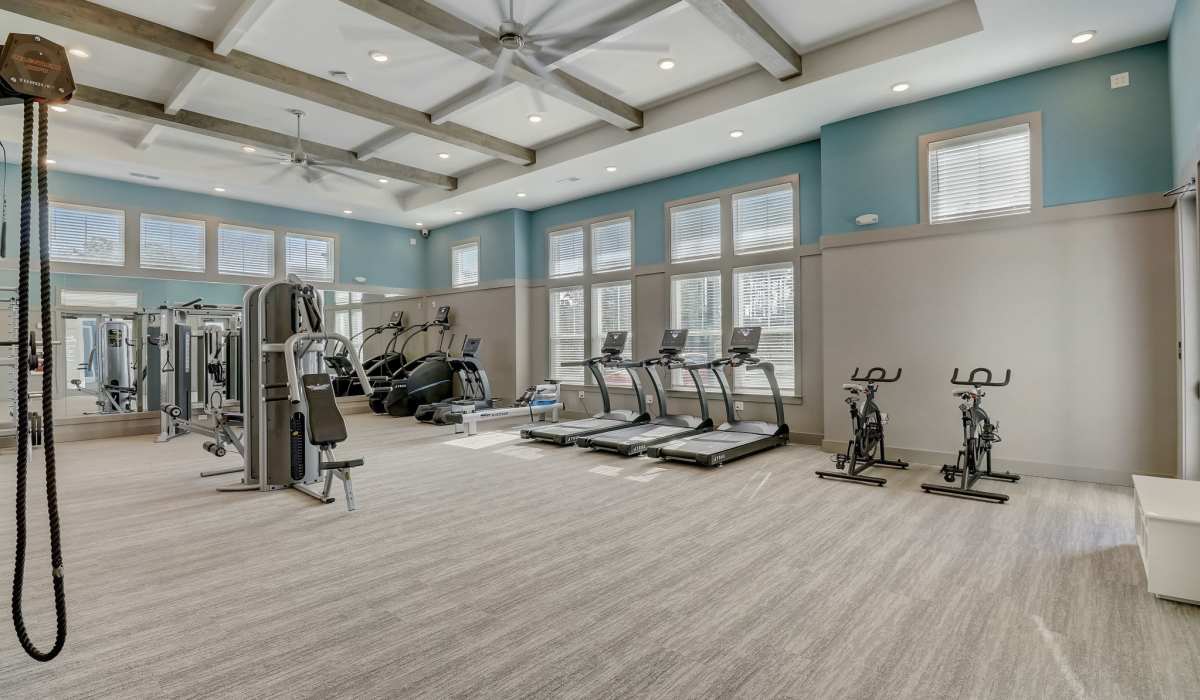 Fitness center at Seaton Preserve in Jacksonville, Florida