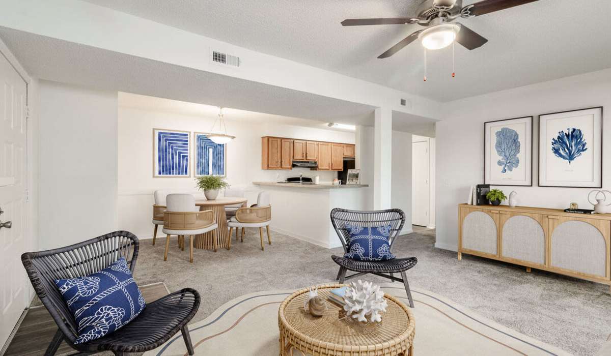 Styled apartment at Sand Ridge in Wilmington, North Carolina