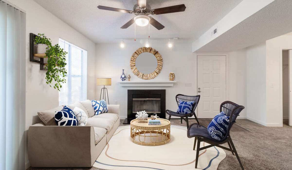 Apartment with fireplace at Sand Ridge in Wilmington, North Carolina