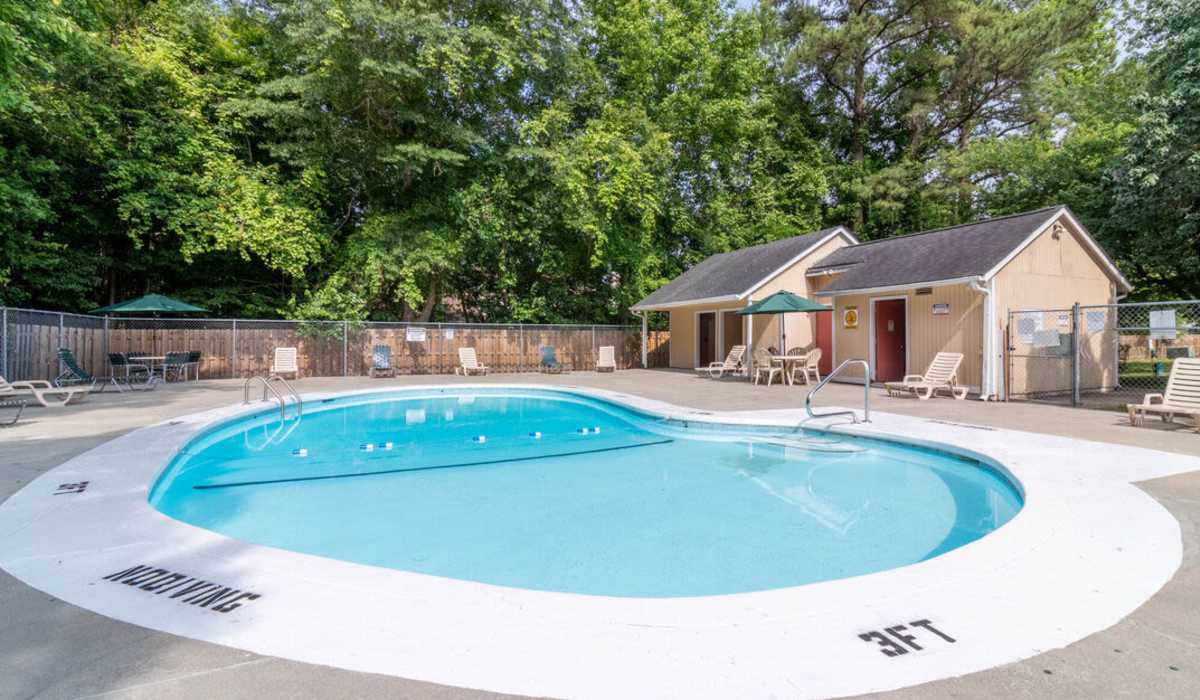 pool at Southgate Manor in Elizabeth City, North Carolina