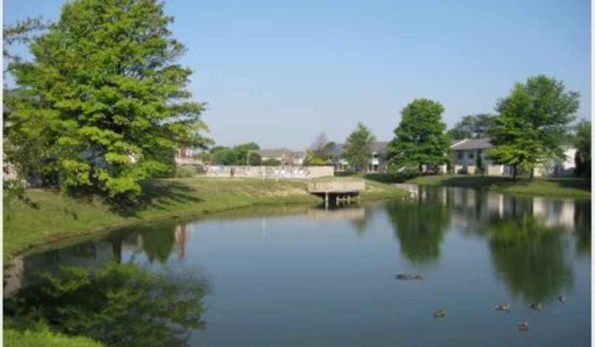 lake at Castleton Manor Apartments in Indianapolis, Indiana