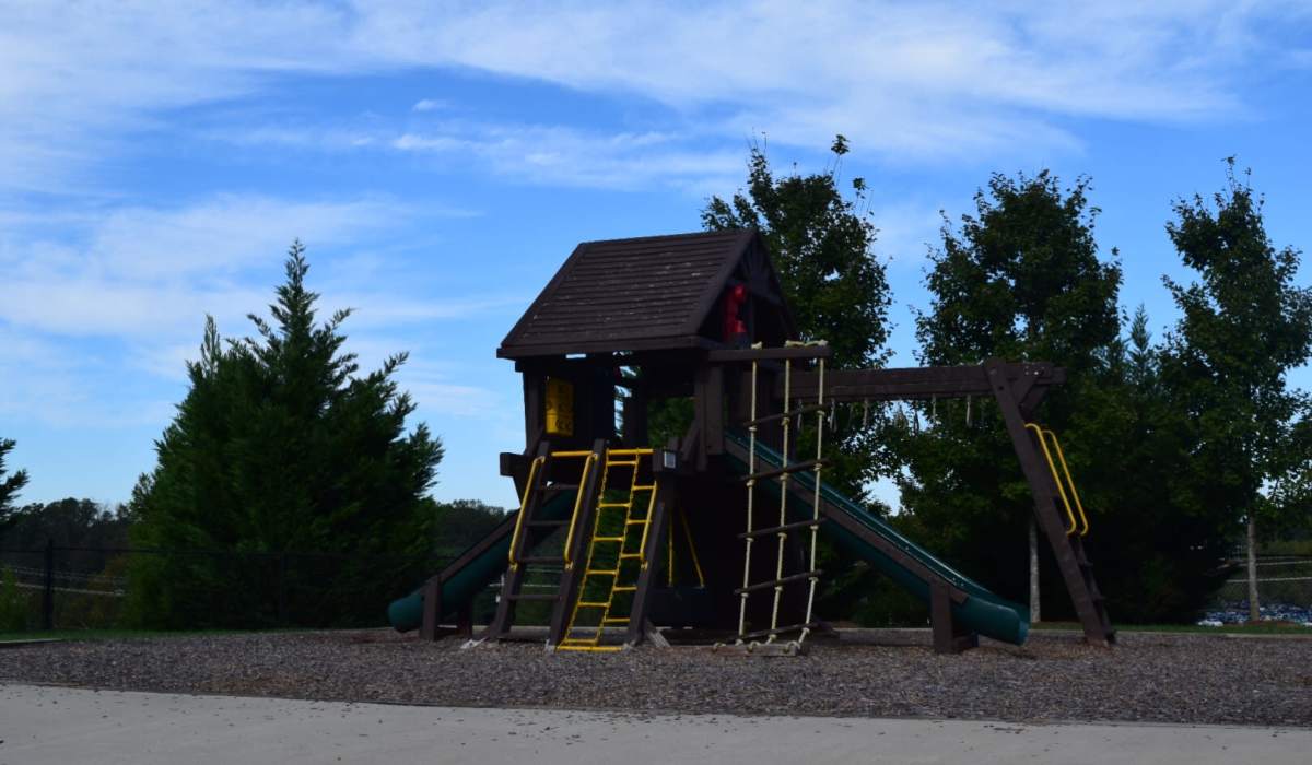 Children's playground at The Enclave of Hardin Valley in Knoxville, Tennessee