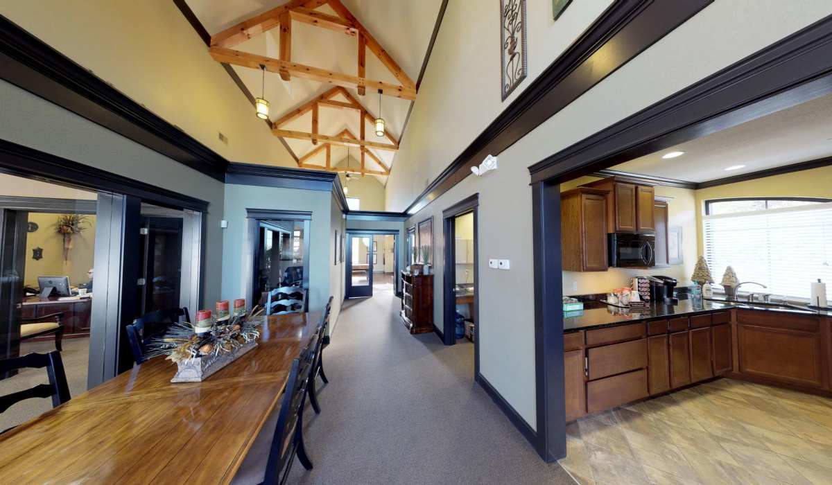 Clubhouse with a Chefs kitchen at The Enclave of Hardin Valley in Knoxville, Tennessee